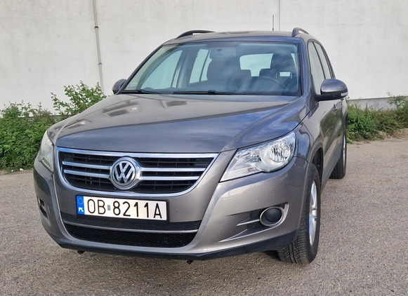 Volkswagen Tiguan cena 35900 przebieg: 219600, rok produkcji 2009 z Ożarów małe 254